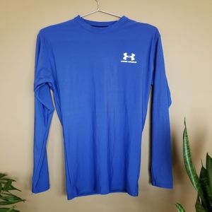 Small Under Armour Compression Shirt Blue